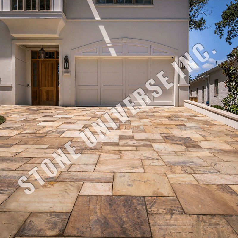Paver Ashlar Pattern Autumn Mist (East)