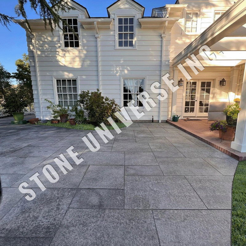 Paver Jumbo Pattern Basalt (West)