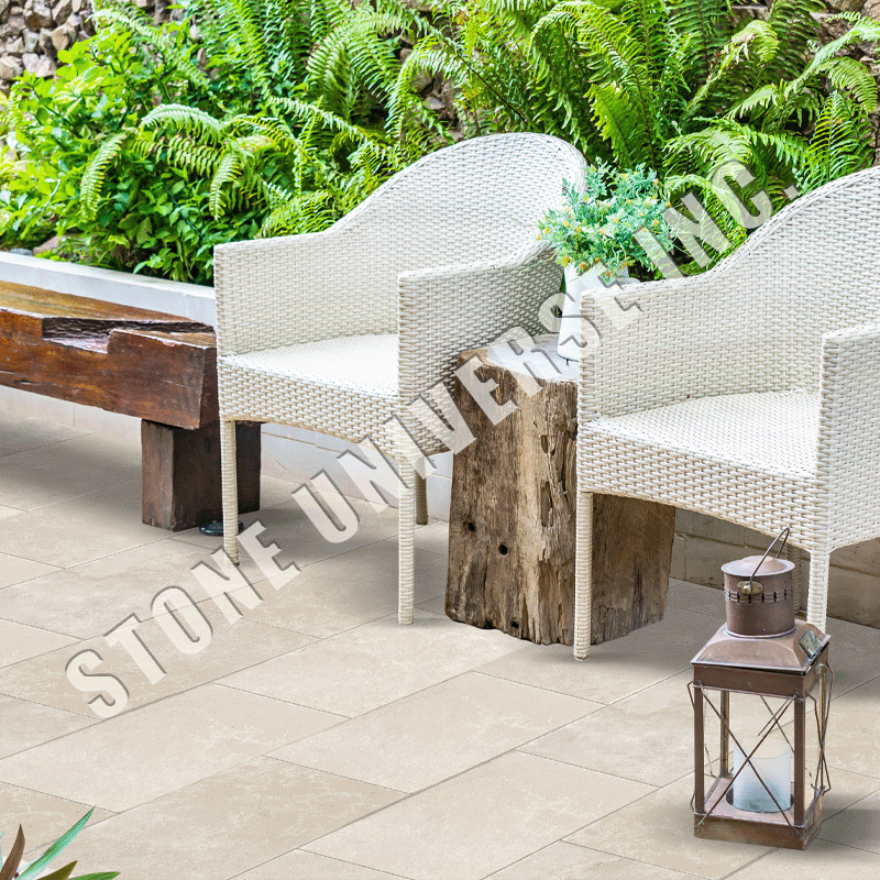 Porcelain Paver Antique Vanilla (West & East)