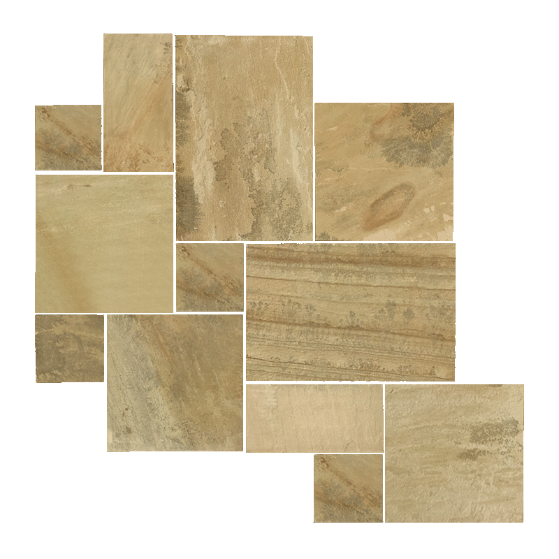 Paver Jumbo Pattern Autumn Mist (West)