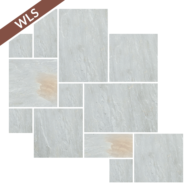 Paver Jumbo Pattern Pearl Grey (West)